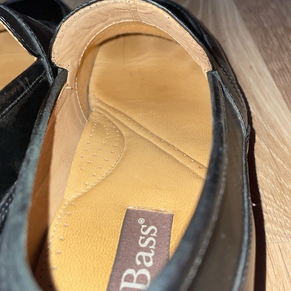Bass‎ Flex Merger Black Leather Penny Loafers.  Size 9. main image 6